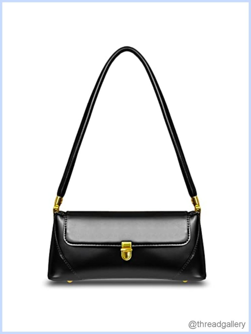 Vintage Shoulder Bag Small PU Leather Clutch Purse Women
